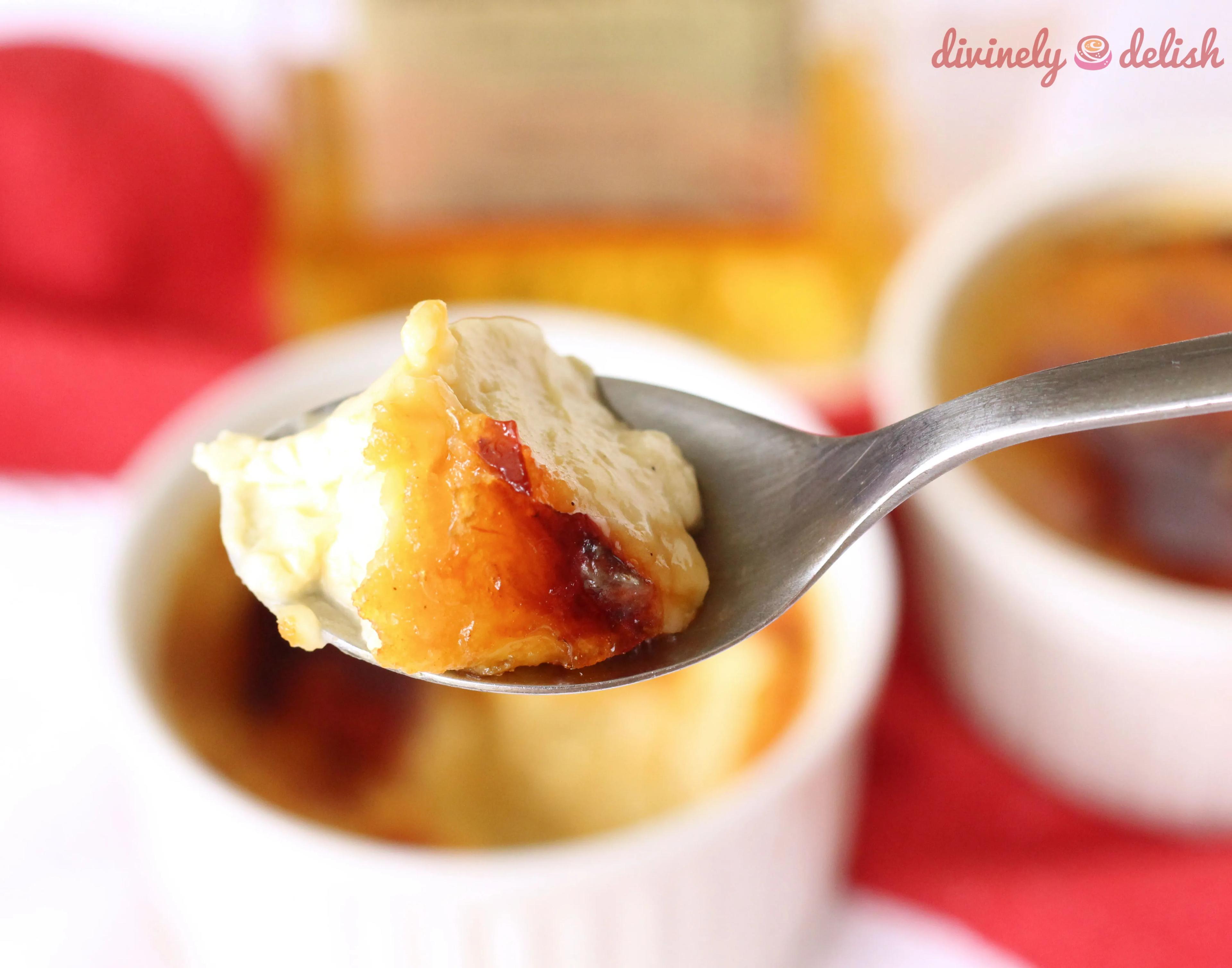 Amaretto Crème Brûlée | Divinely Delish