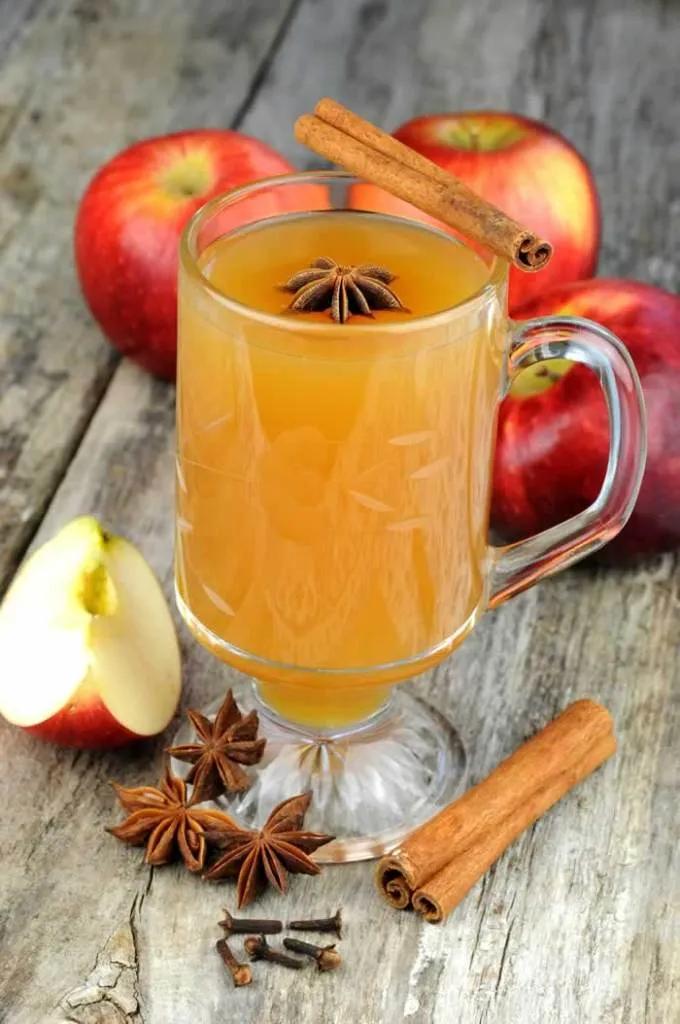 Apple Spice Drink (Apfel-Gewürz-Punsch, ohne Alkohol) - USA kulinarisch
