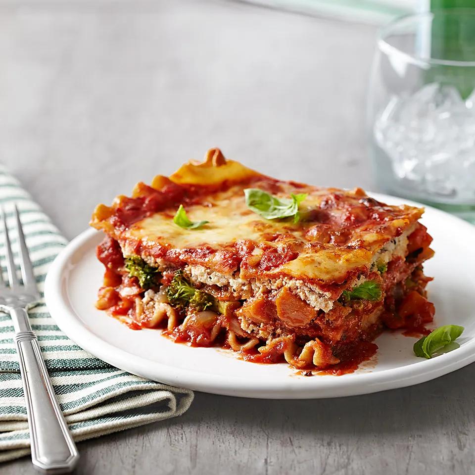 Roasted Vegetable Lasagna Recipe | EatingWell