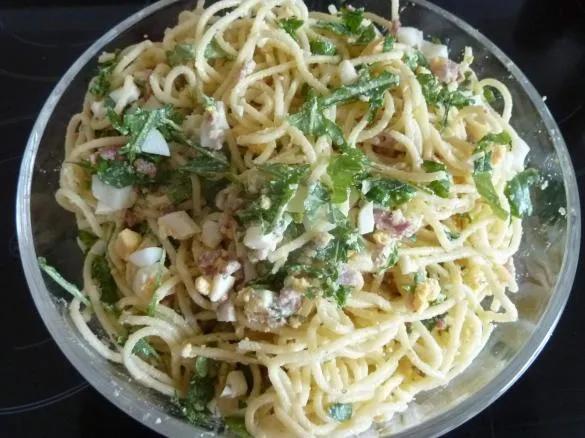 Spaghetti-Salat Carbonara von mkraus. Ein Thermomix ® Rezept aus der ...