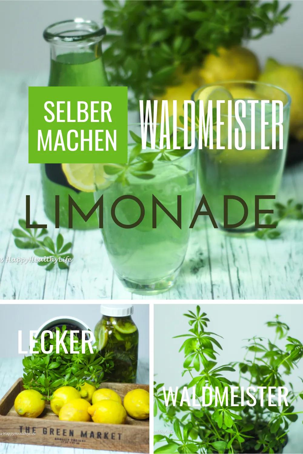 Waldmeister Limonade | Waldmeister sirup rezept, Limonade rezept ...