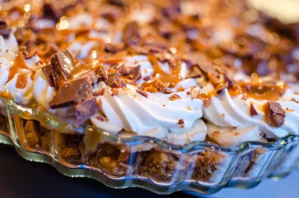 Banana toffee pie – Explorista