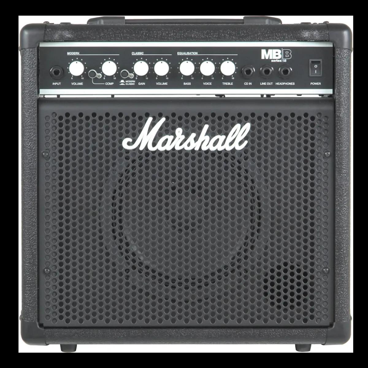 Marshall MB15 Bass Combo Amp - Solid State Combo Bass Amps - Bass ...