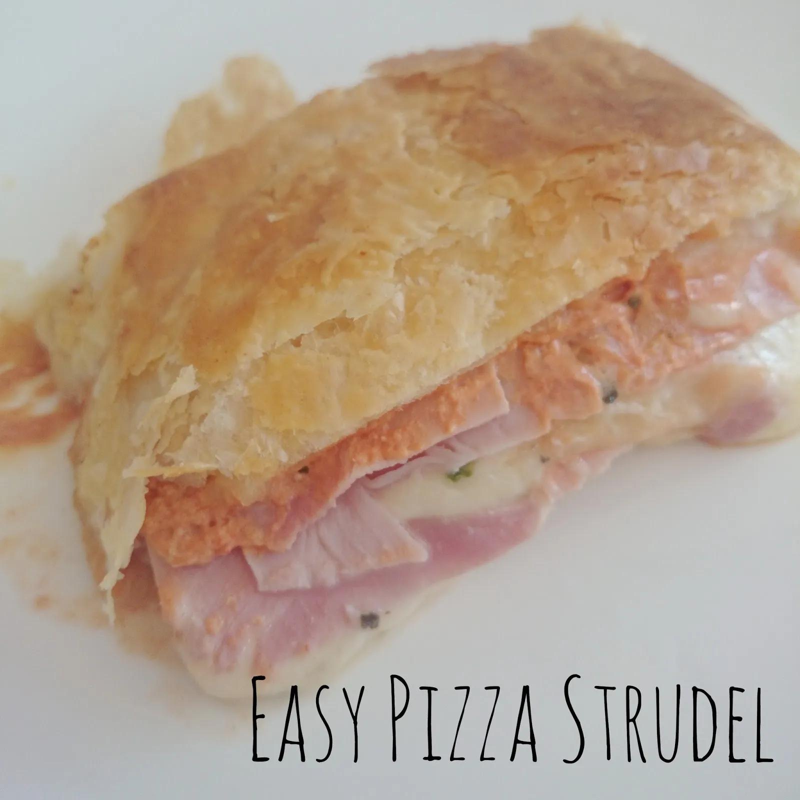 Lucciola: [Food] Einfacher Pizzastrudel // Easy Pizza Strudel