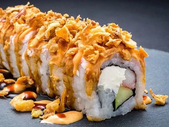 Sushi - Crunchy Roll - OTC Cafe 101