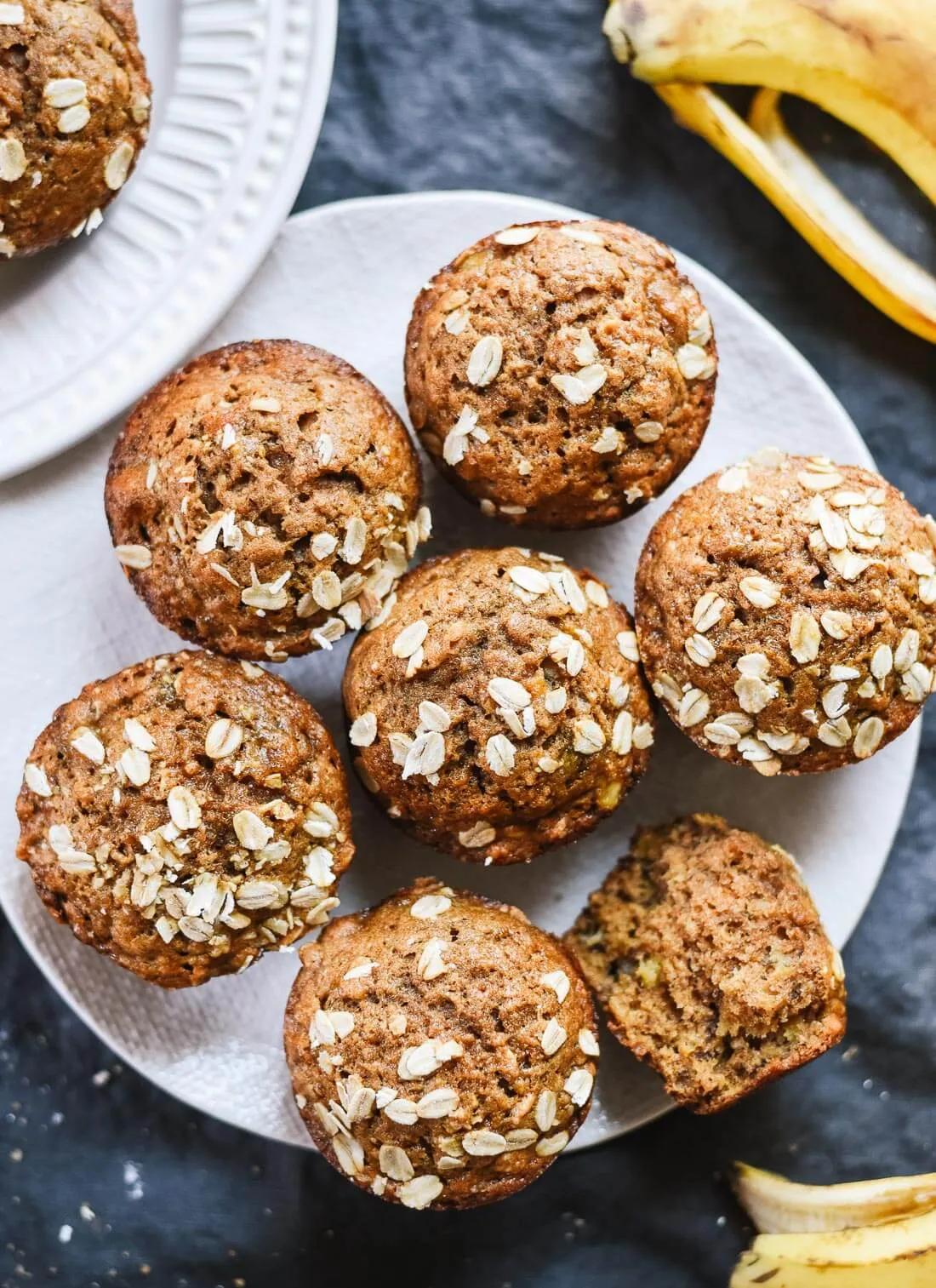 Healthy Banana Muffins Recipe - Cookie and Kate