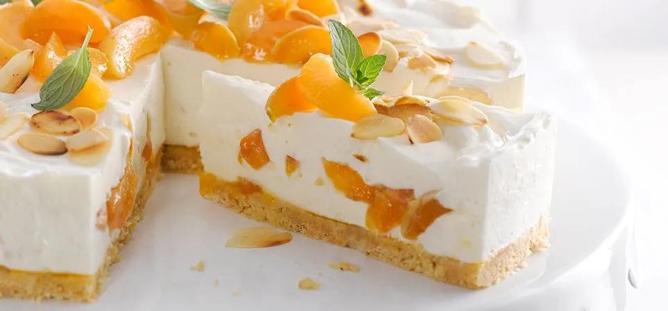 Philadelphia Philadelphia Torte Aprikose-Mandel | Dessert ideen ...
