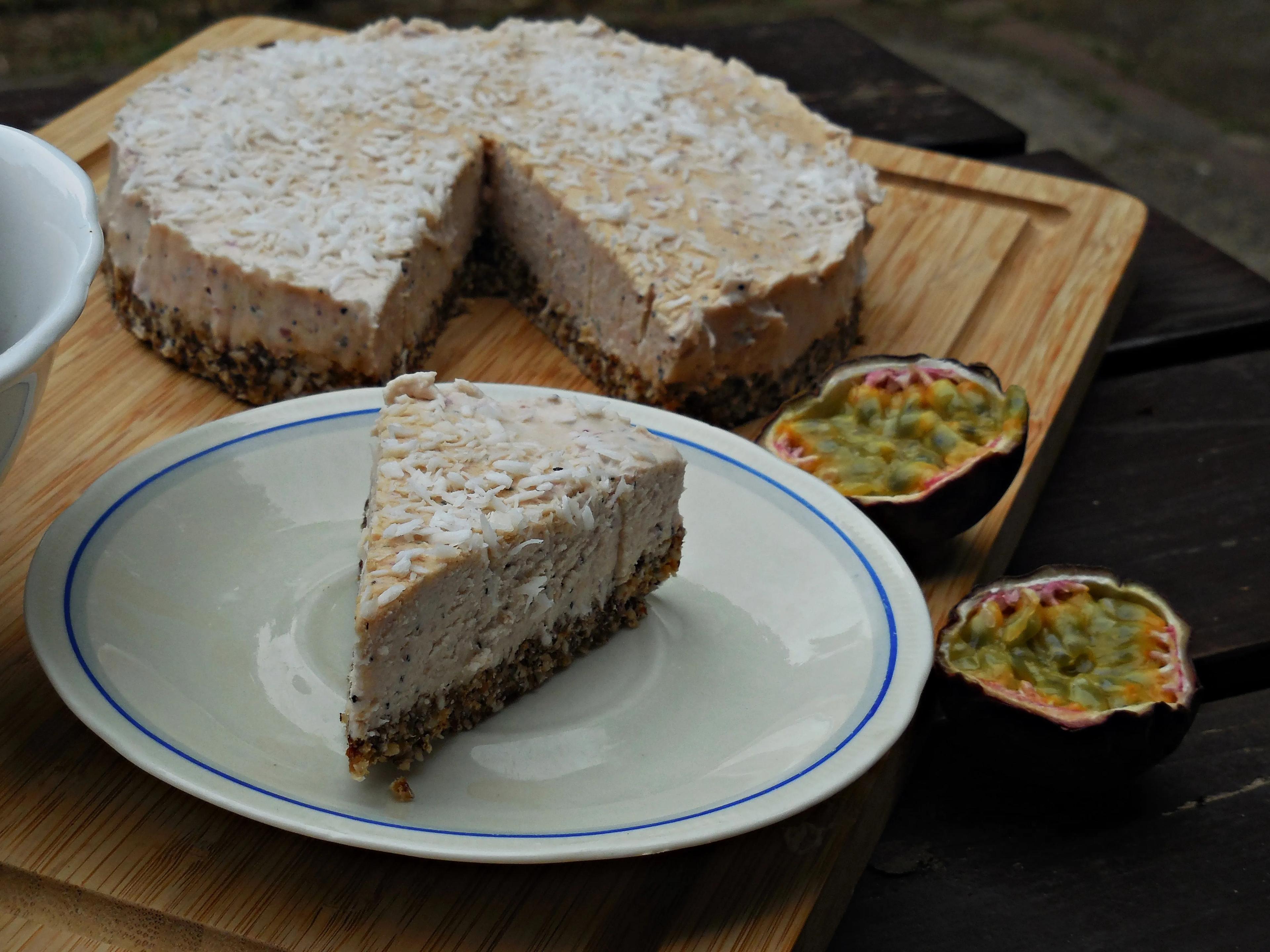 Pfirsich-Maracuja-Kokos-Torte – Nordisch Roh