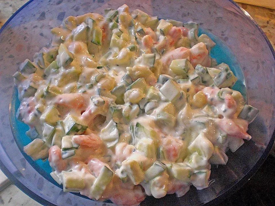 Gurken - Shrimps - Salat von Anna_Schmidt| Chefkoch