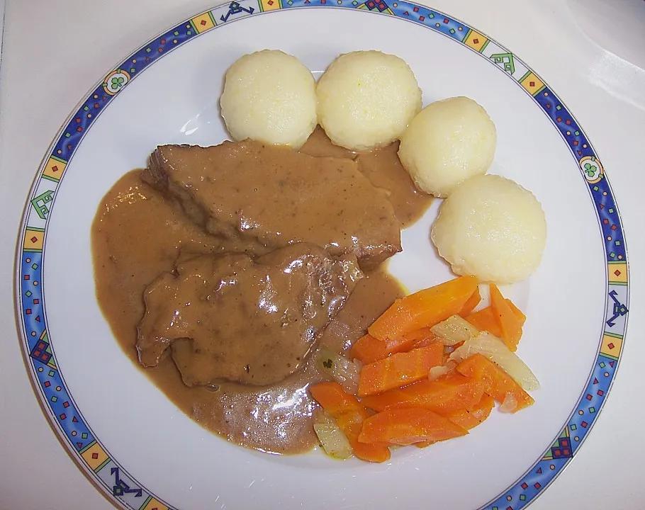 Rinderbraten in dunkler Biersauce von DieBella | Chefkoch.de