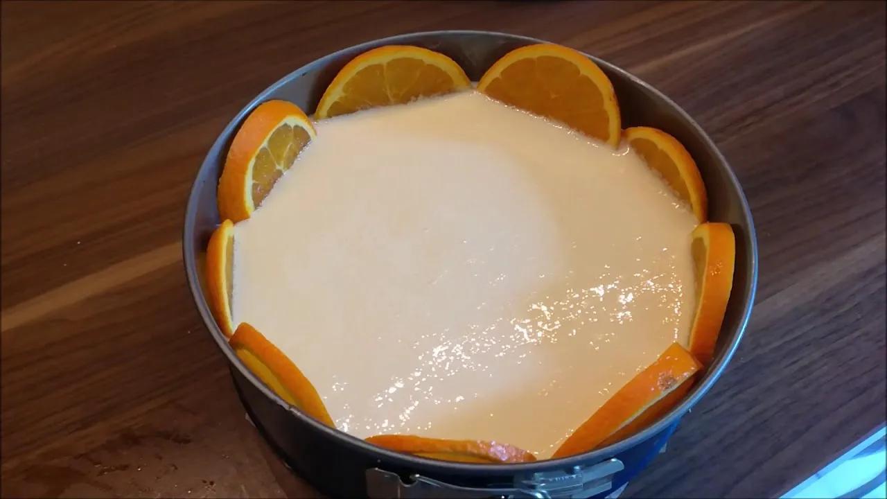 Einfacher Orangen Quark Kuchen - YouTube