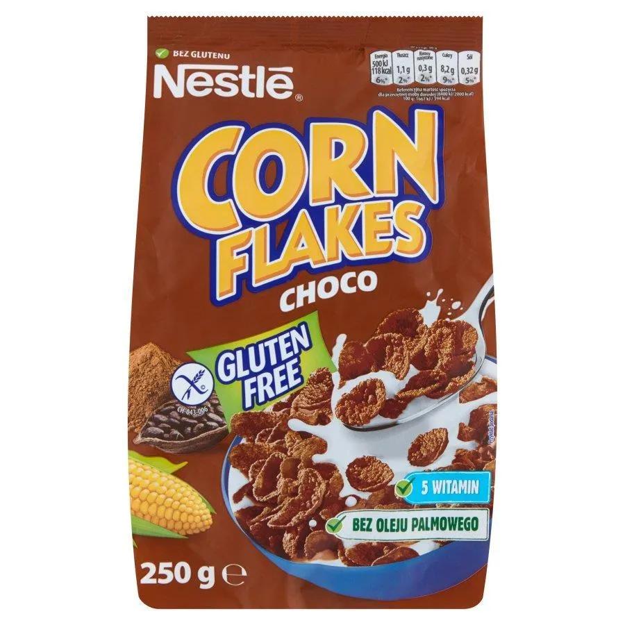 Nestlé Corn Flakes Choco Chocolate Flavored Breakfast Cereals 250g ...