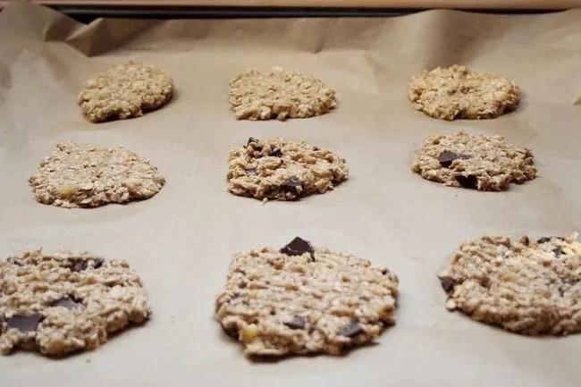 Zdravé FITNESS cookies ze 2 surovin – vkuchyni