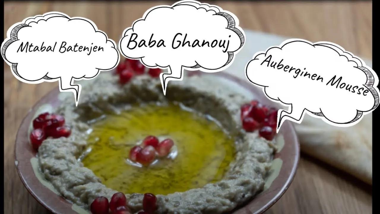 Wie macht man Mtabal Batenjen / Baba Ghanouj / Auberginen Mousse ...