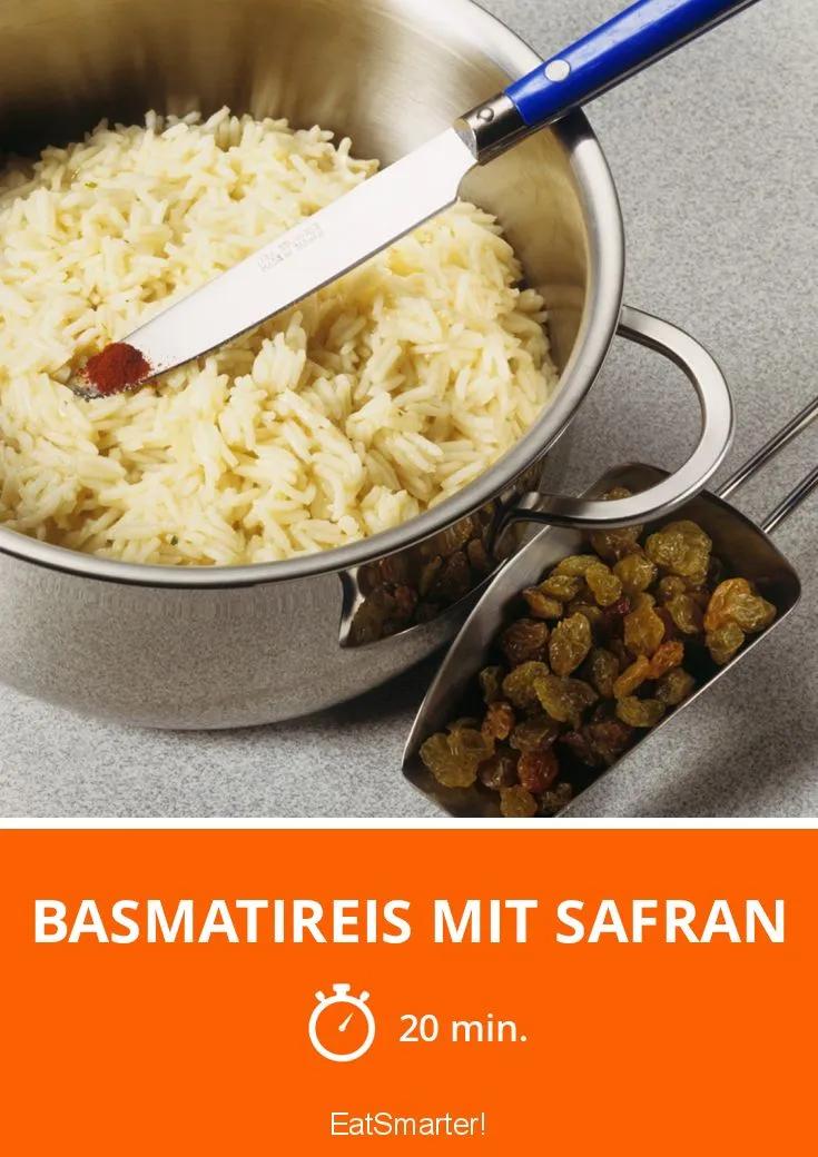 Basmatireis mit Safran Rezept | EAT SMARTER