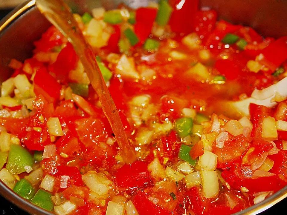 Paprika - Tomaten - Thunfisch Soße von ischilein | Chefkoch