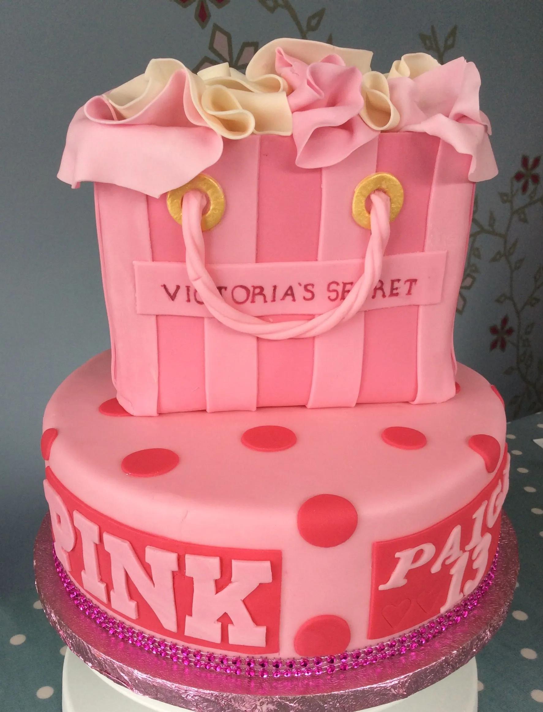 Victoria&amp;#39;s Secret cake | Victoria secret cake, Cake, Birthday cake