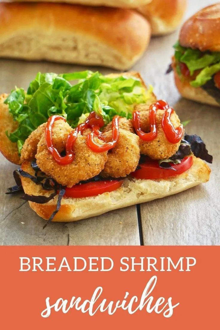 Easy Breaded Shrimp Sandwiches : growingupbilingual | Recipes, Easy ...