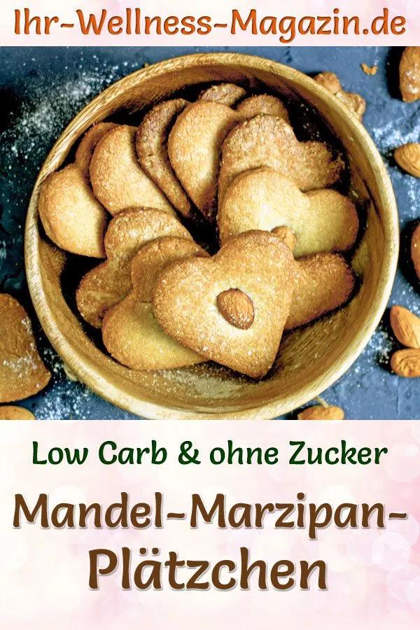 Low Carb Mandel-Marzipan-Plätzchen - Rezept für Weihnachtsgebäck ohne ...