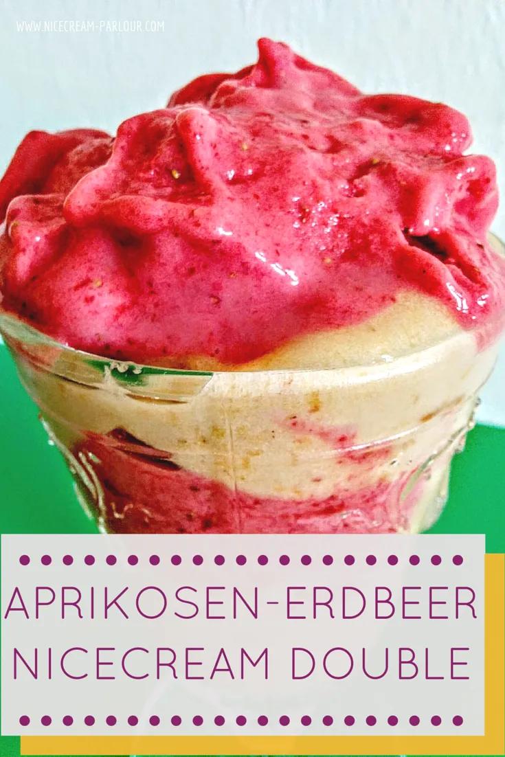 Aprikosen-Erdbeer-Nicecream-Double - Nicecream Parlour | Rezepte ...