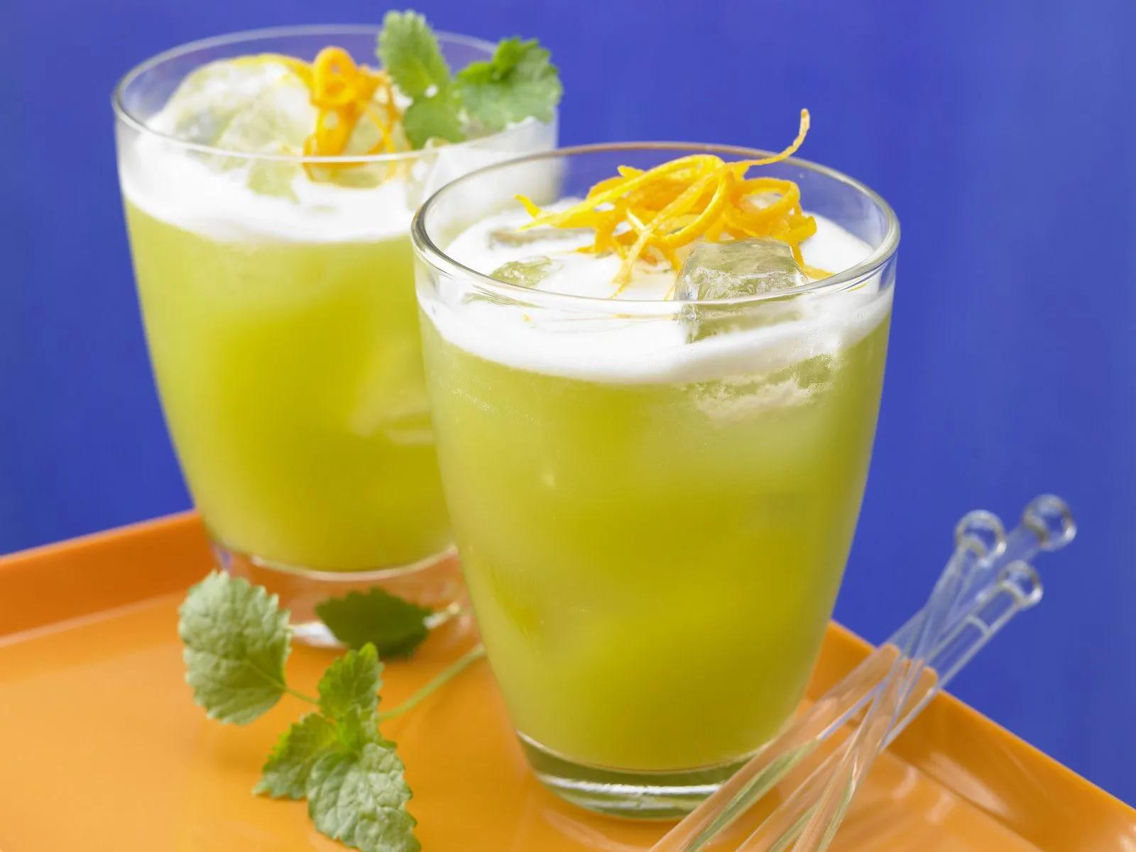 Spargel-Melonen-Cocktail | Rezept | Essen und trinken, Melonen, Spargel