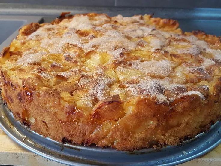 Supersaftiger Apfelkuchen von nina-sun| Chefkoch | Apfelkuchen rezept ...