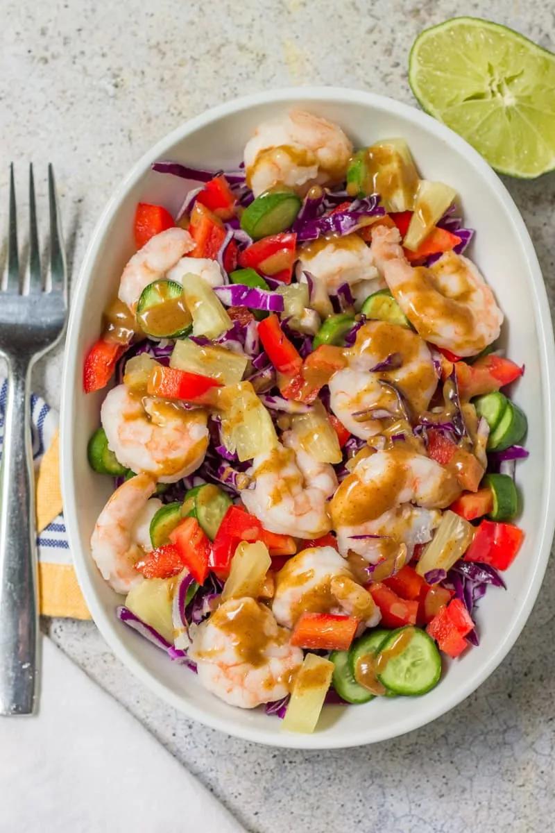 Thai Shrimp Salad : Easy Thai Shrimp Salad | Recipe in 2020 (With ...