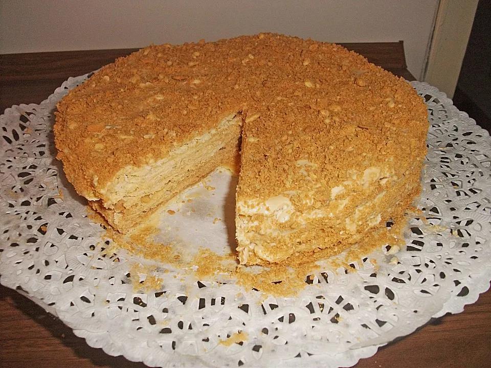 Napoleon Kuchen Rezept Russisch / Torte &amp;#39;Napoleon&amp;#39; von nikkaland ...