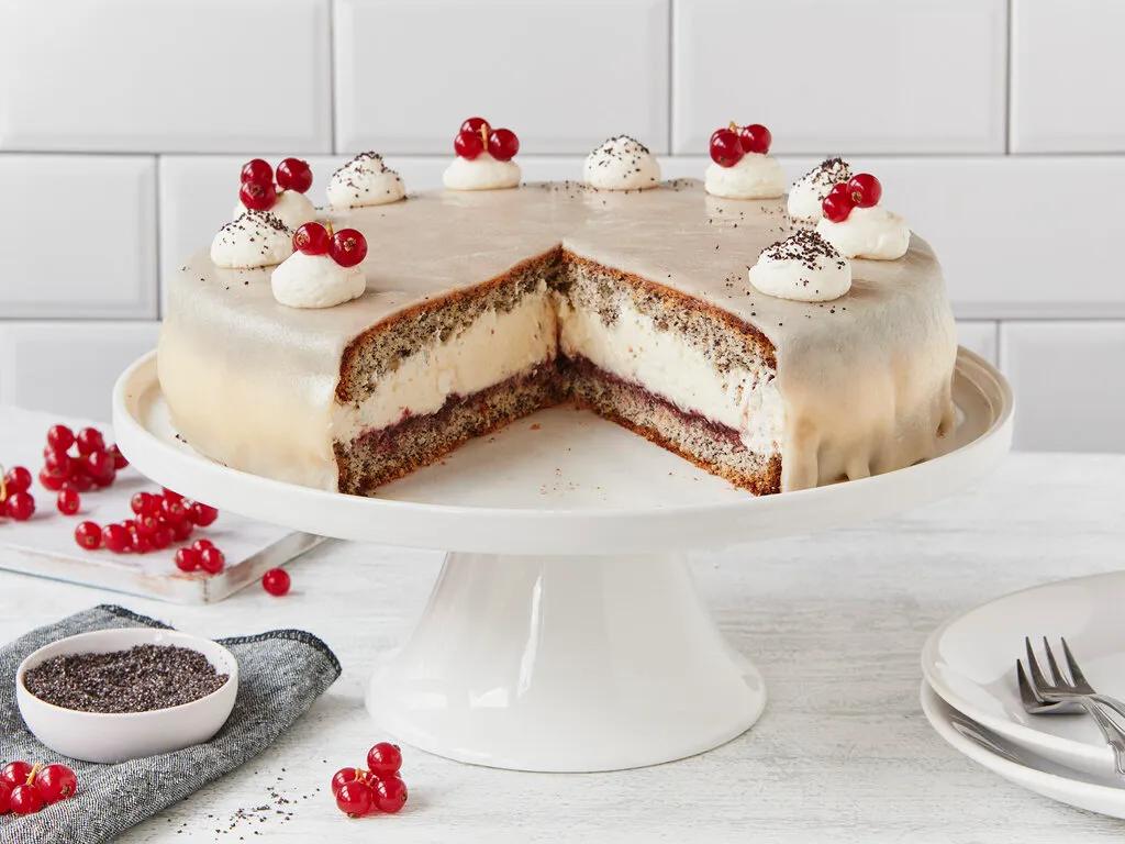 Mohn-Marzipan-Torte - Schritt-für-Schritt-Anleitung | Einfach Backen