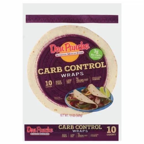 Don Pancho Low Carb Wraps, 10 ct / 13 oz - QFC