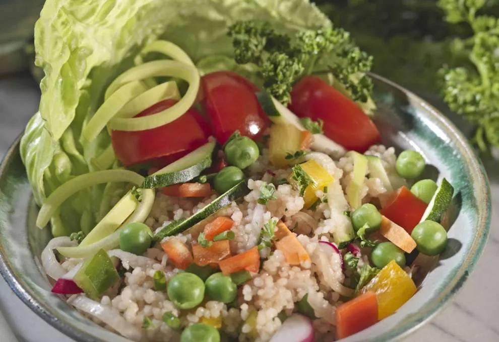 Gemüse-Couscous-Salat » herzhafte Gerichte &amp; Speisen