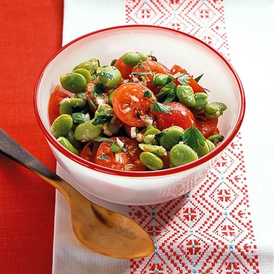 Tomaten-Bohnen-Salat Rezept - [ESSEN UND TRINKEN]