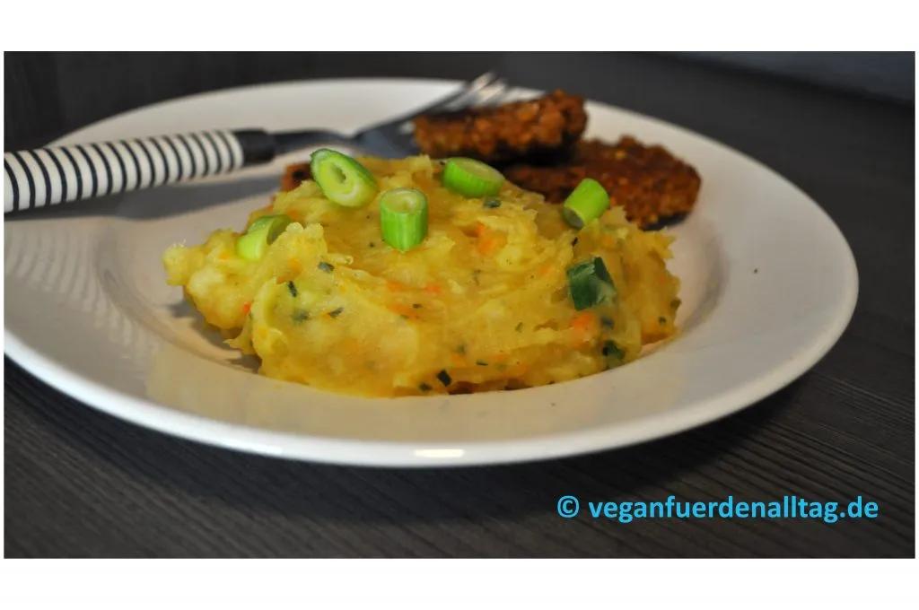 Pastinaken-Kartoffel-Püree | Vegan für den Alltag