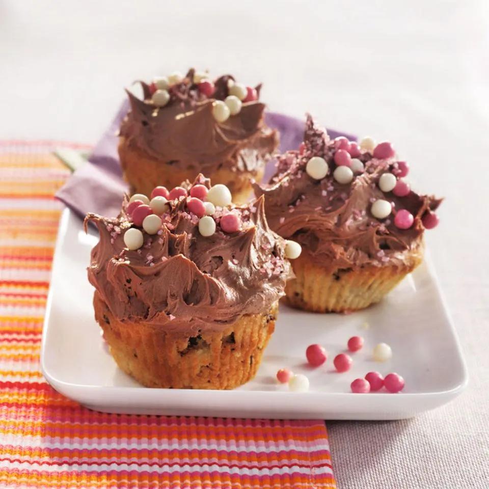 Cupcakes mit Schoko-Frosting Rezept - [ESSEN UND TRINKEN]