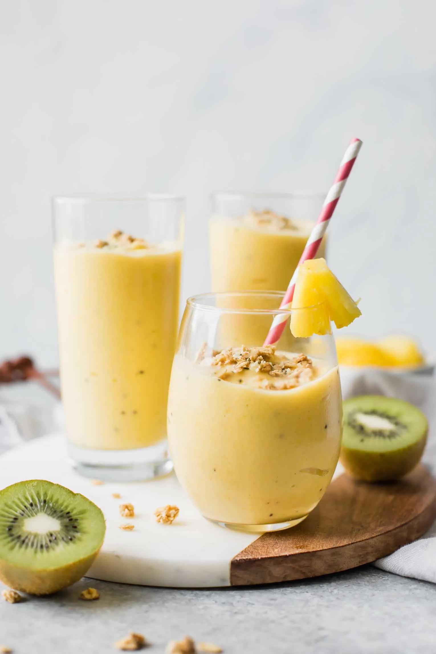 The BEST Tropical Smoothie Recipe - Jar Of Lemons