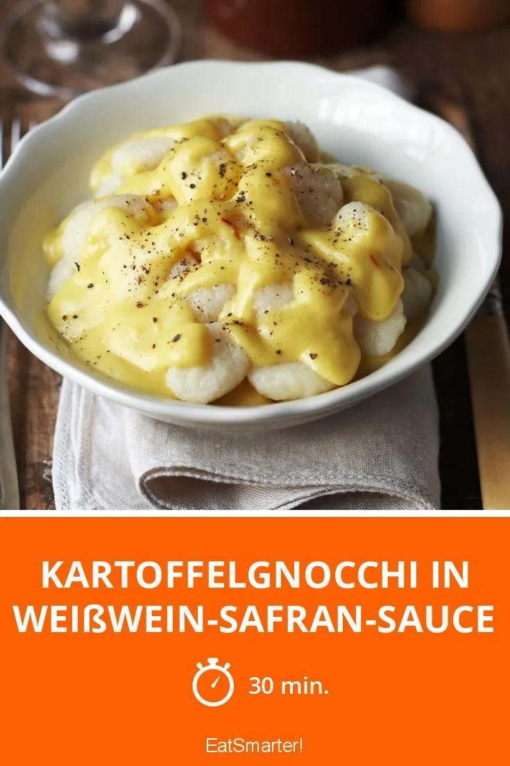 Kartoffelgnocchi in Weißwein-Safran-Sauce Rezept | EAT SMARTER