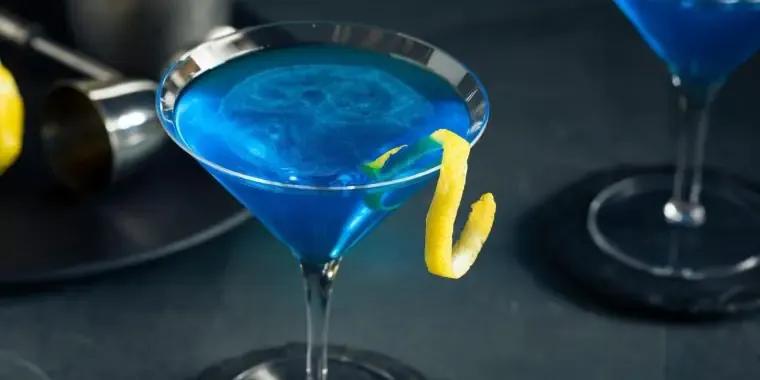 Blue Martini Cocktail - Life&amp;#39;s A Beach With The Mixer