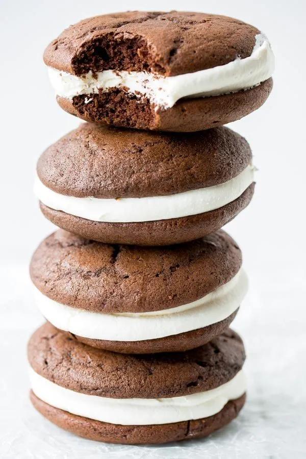 Traditional Whoopie Pies - Recipe Girl