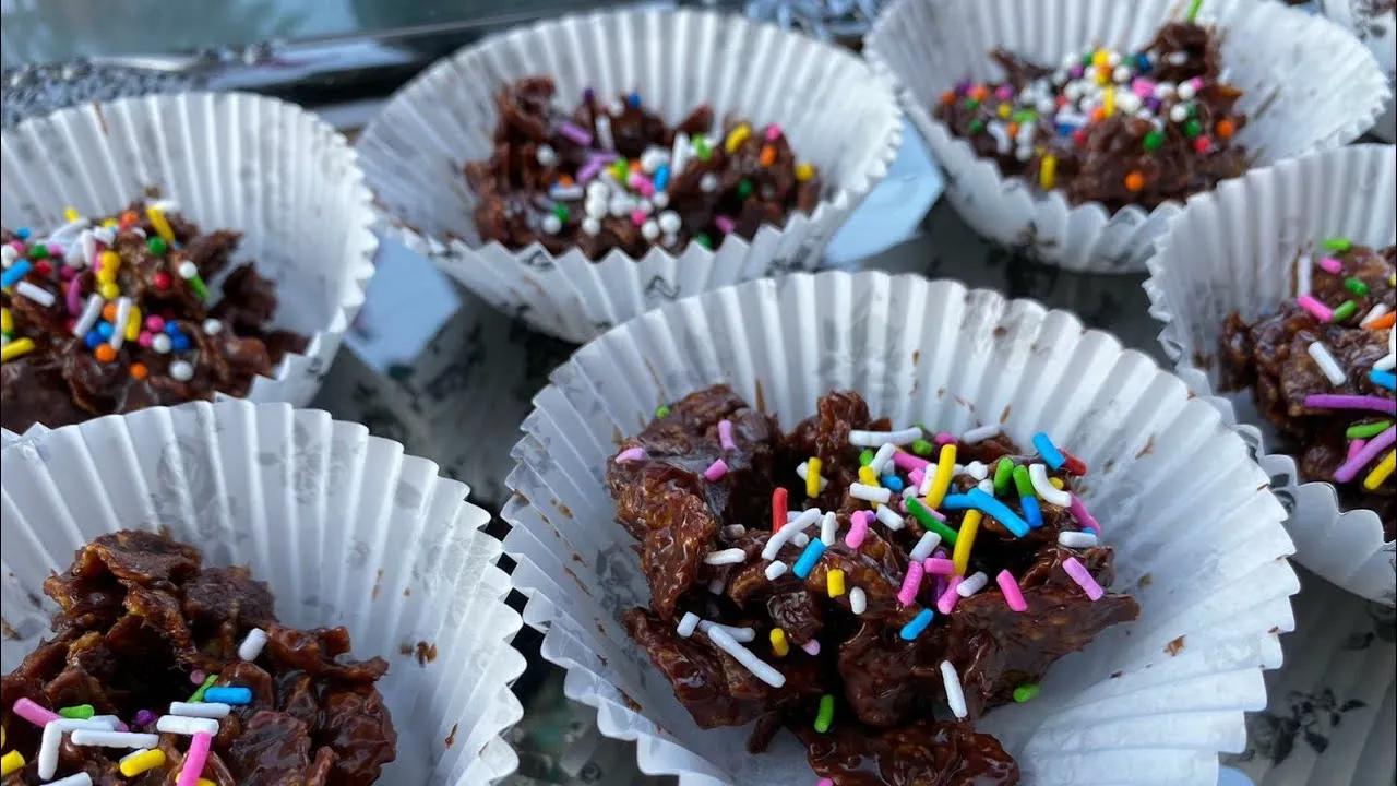 Chocolate cornflakes recipe - YouTube