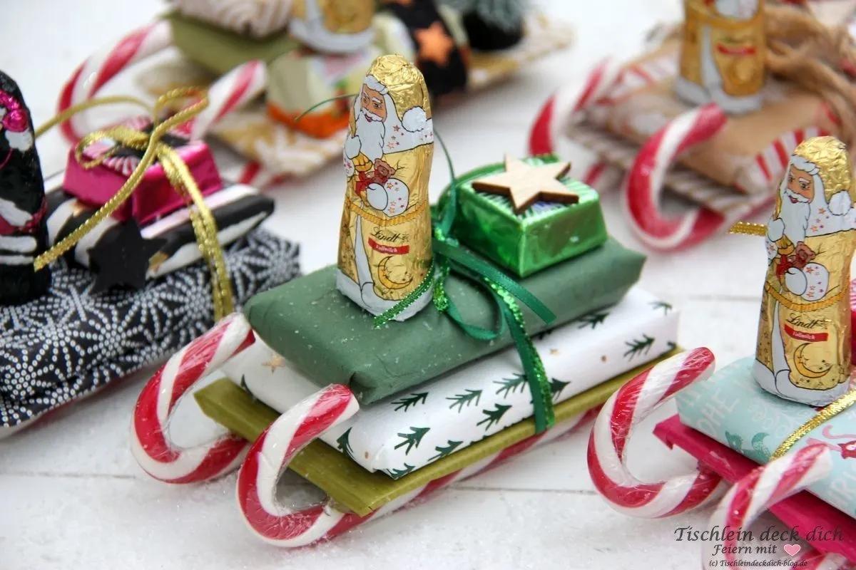 Last Minute Nikolausgeschenk | Basteln mit süßigkeiten weihnachten ...
