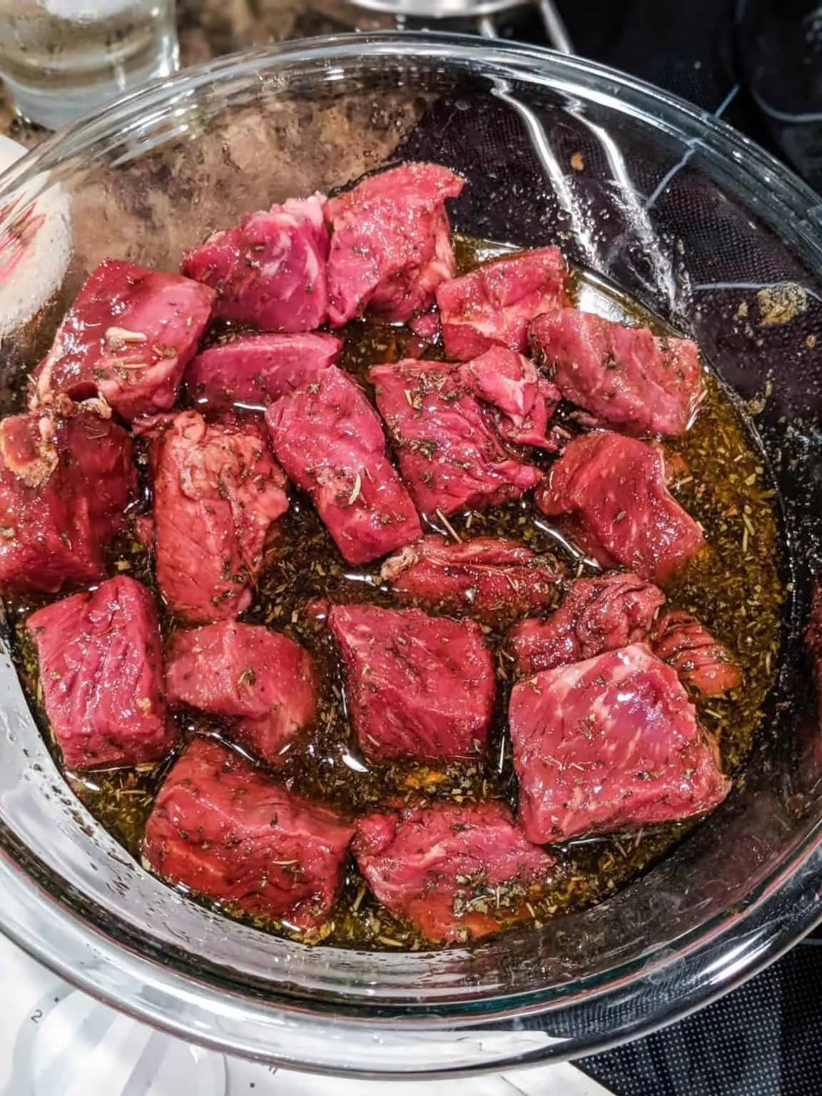 Marinated Beef Kabobs + Awesome Beef Marinade Recipe