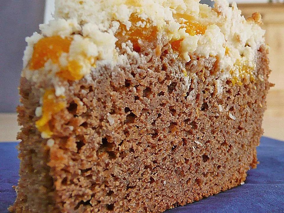 Schoko - Kuchen mit Mandarinen und Kokos - Schmandguss| Chefkoch