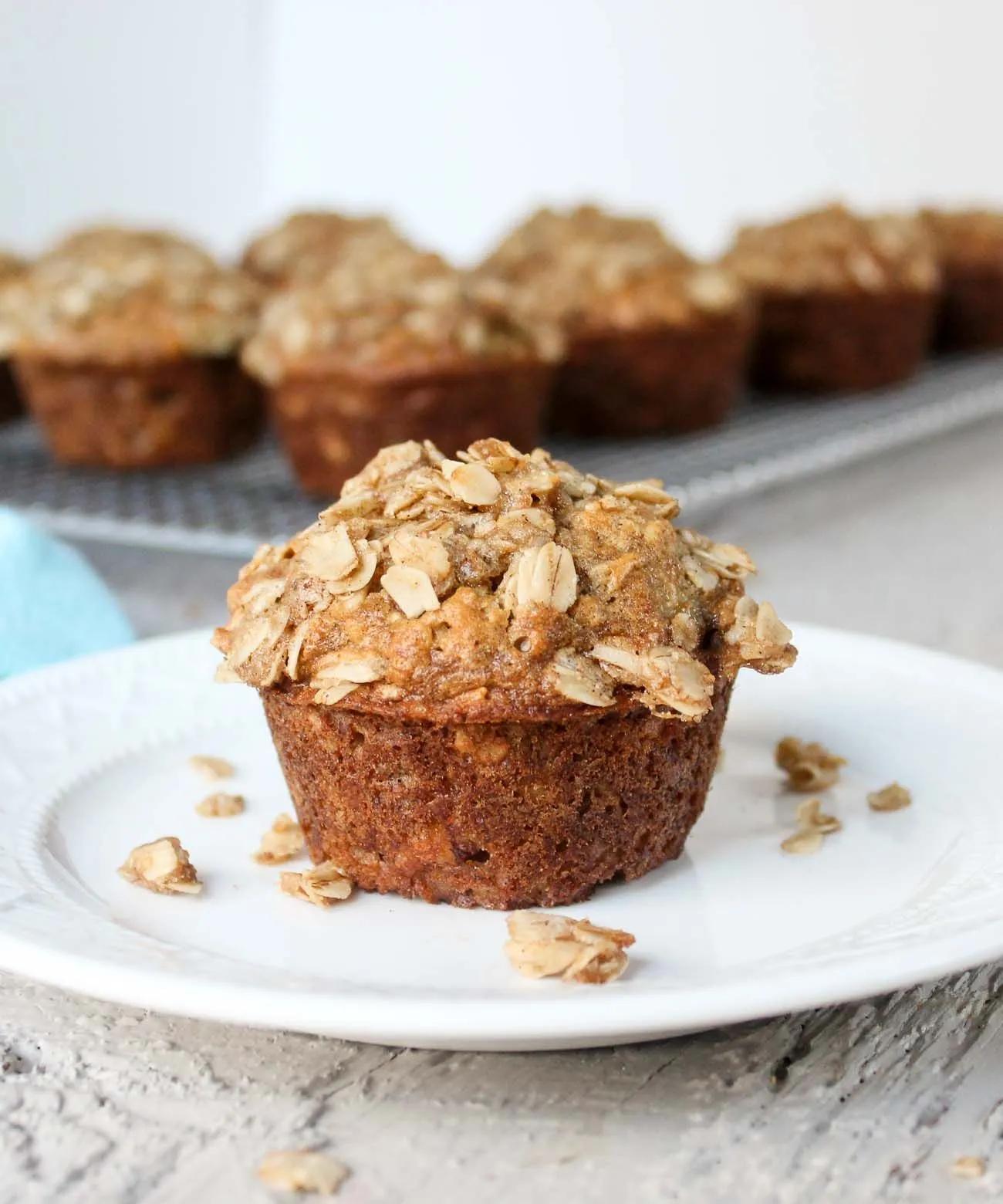 Oatmeal Banana Muffins | Recipe | Banana oatmeal muffins, Banana ...