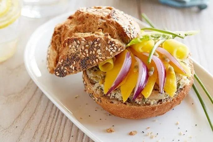 Rezept: The Exotic – Mango-Krabben-Sandwich - snackconnection