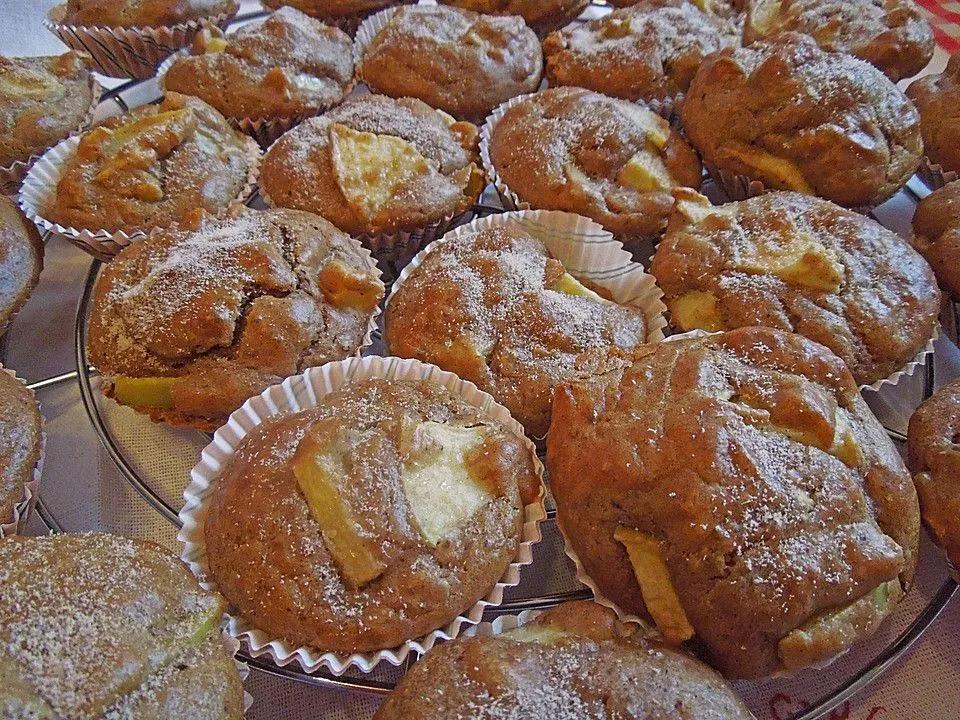 Apfel - Dinkel - Muffins, ein sehr leckeres Rezept aus der Kategorie ...