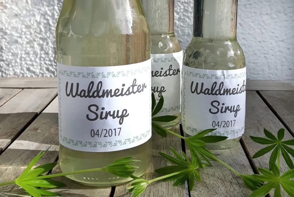 Rezepte aus dem Garten: Waldmeister Sirup - grüneliebe in 2020 ...