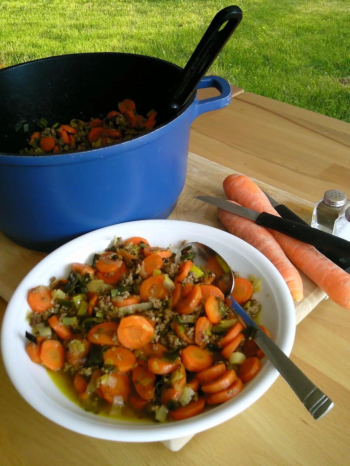 Karotten-Porree-Hackfleisch-Topf – Koch-Wiki