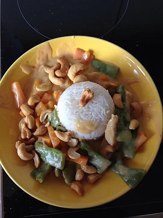 Thai Curry Erdnuss - Kokos - Hühnchen von Sazoti | Chefkoch.de