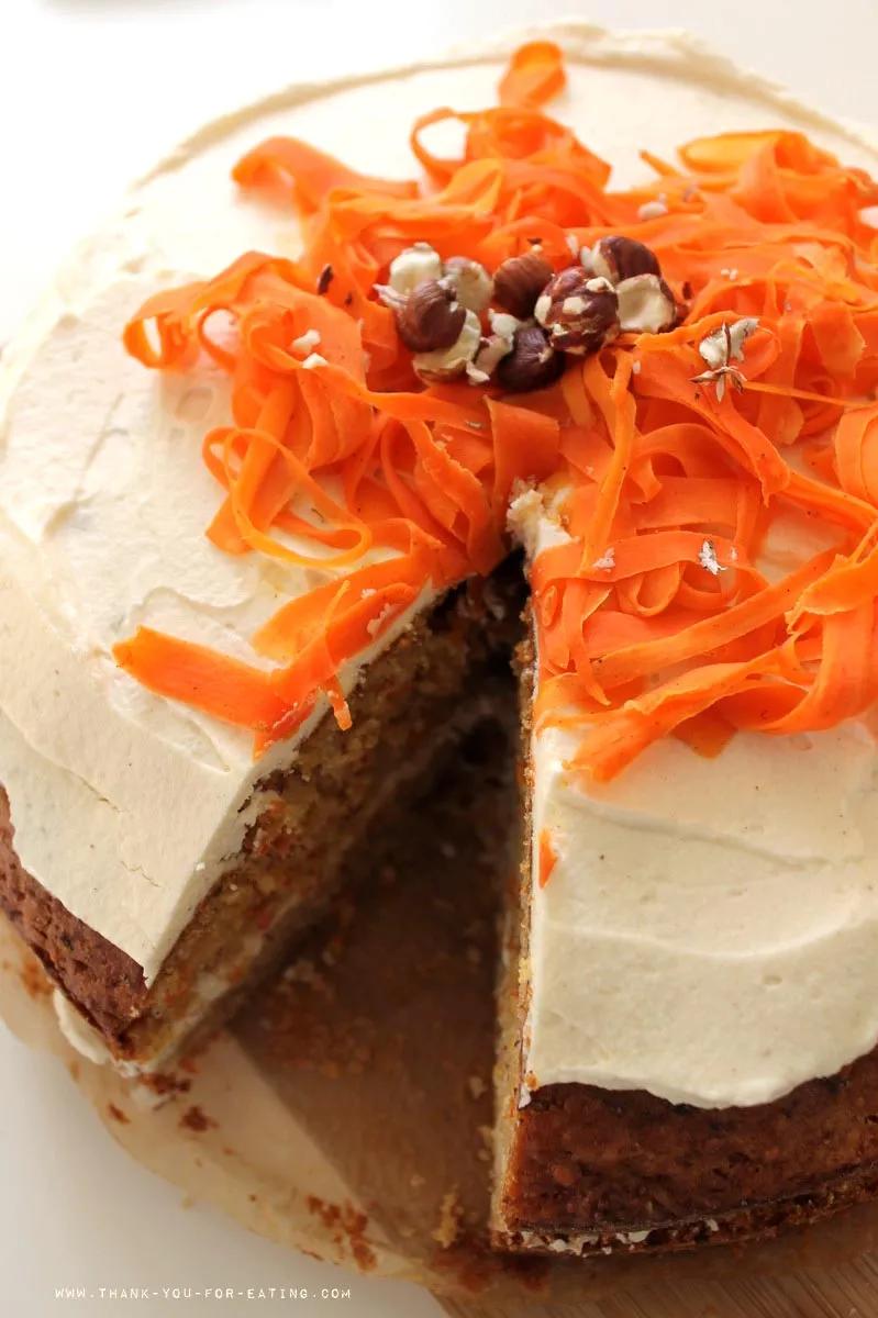 TYFE: Karotten-Kuchen mit Ingwer - Ostern kann kommen!