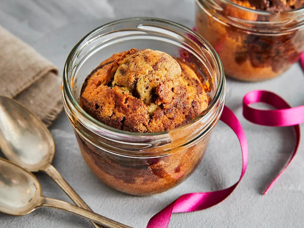 Marmorkuchen im Glas – in 20 Minuten im Ofen! | Einfach Backen